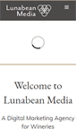 Mobile Screenshot of lunabeanmedia.com